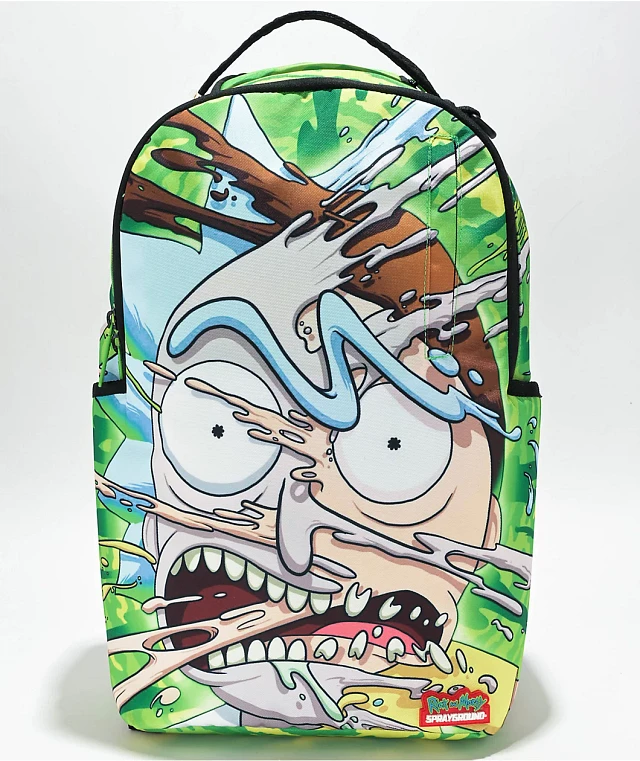 Rick and morty sprayground alien attack store