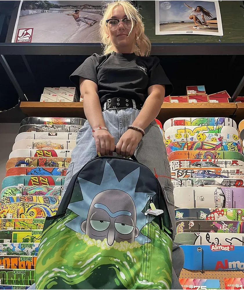 Sprayground x rick and morty deals