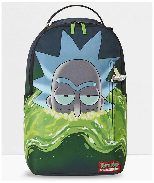 Rick and morty backpack sprayground hot sale