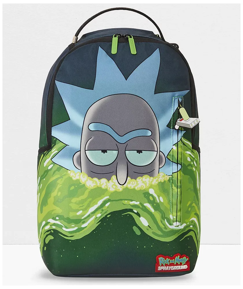 Sprayground backpack rick and morty top