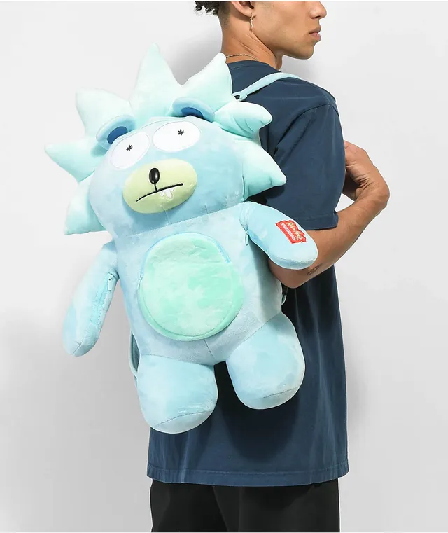 Sprayground x Rick and Morty Rick Teddy Bear Backpack Dulles