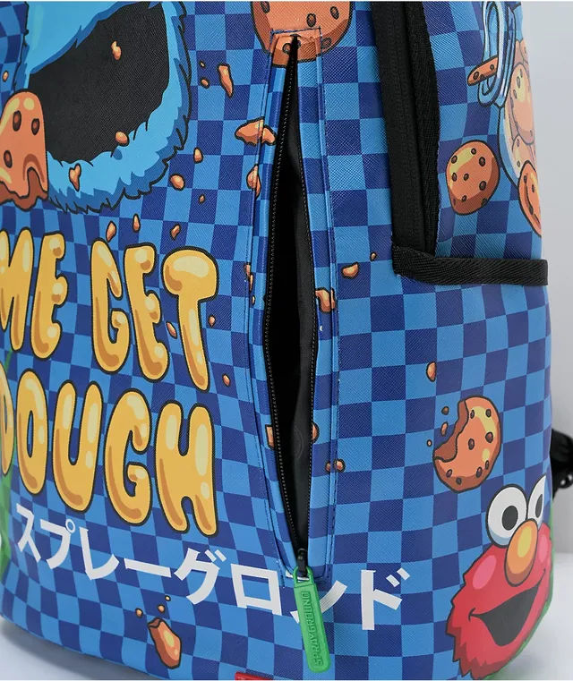 Sprayground backpack cookie monster on sale