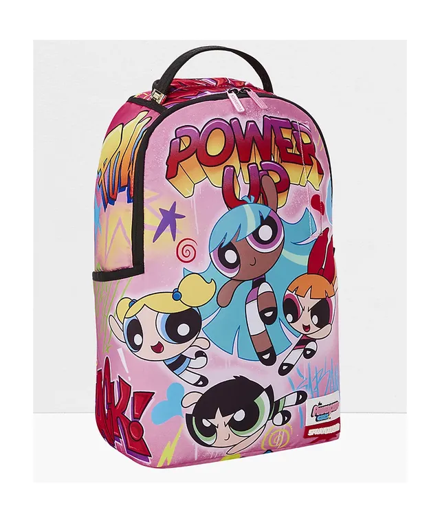Sprayground x The Powerpuff Girls On The Run Pink Backpack