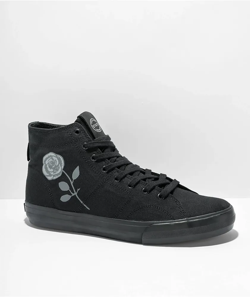 State Bushwick Rose Black Canvas Skate Shoes Connecticut Post Mall