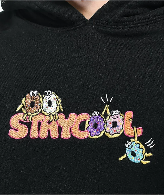 Staycoolnyc Donuts Black Hoodie CoolSprings Galleria