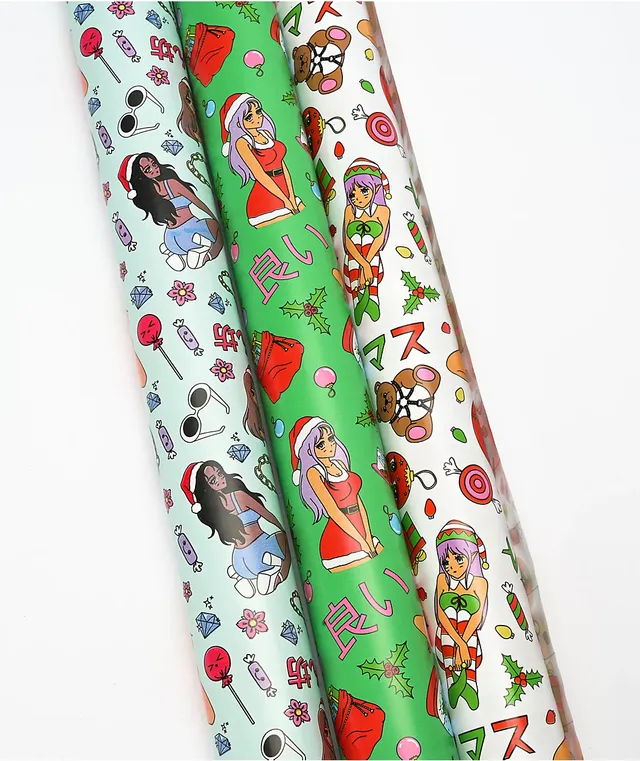 Anime sale wrapping paper