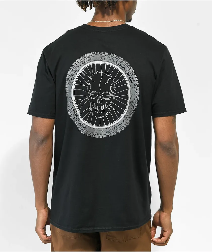 Zumiez Subrosa Broken Spokes Black T Shirt CoolSprings Galleria