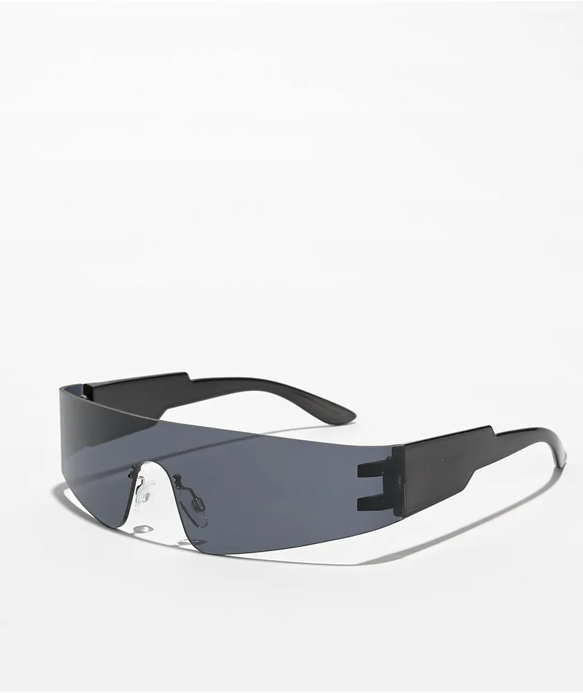 Super best sale black sunglasses