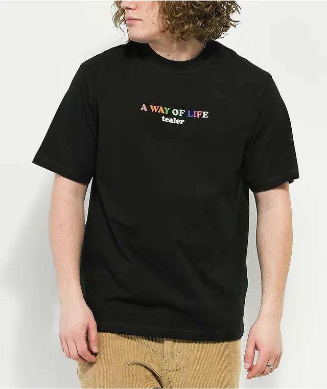 Tealer A Way Of Life Black T Shirt Hamilton Place