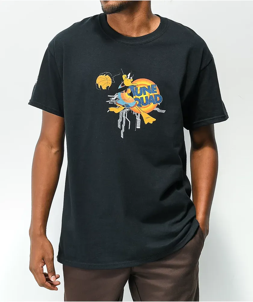 Tealer x Space Jam A New Legacy Daffy Duck Black T Shirt Pueblo