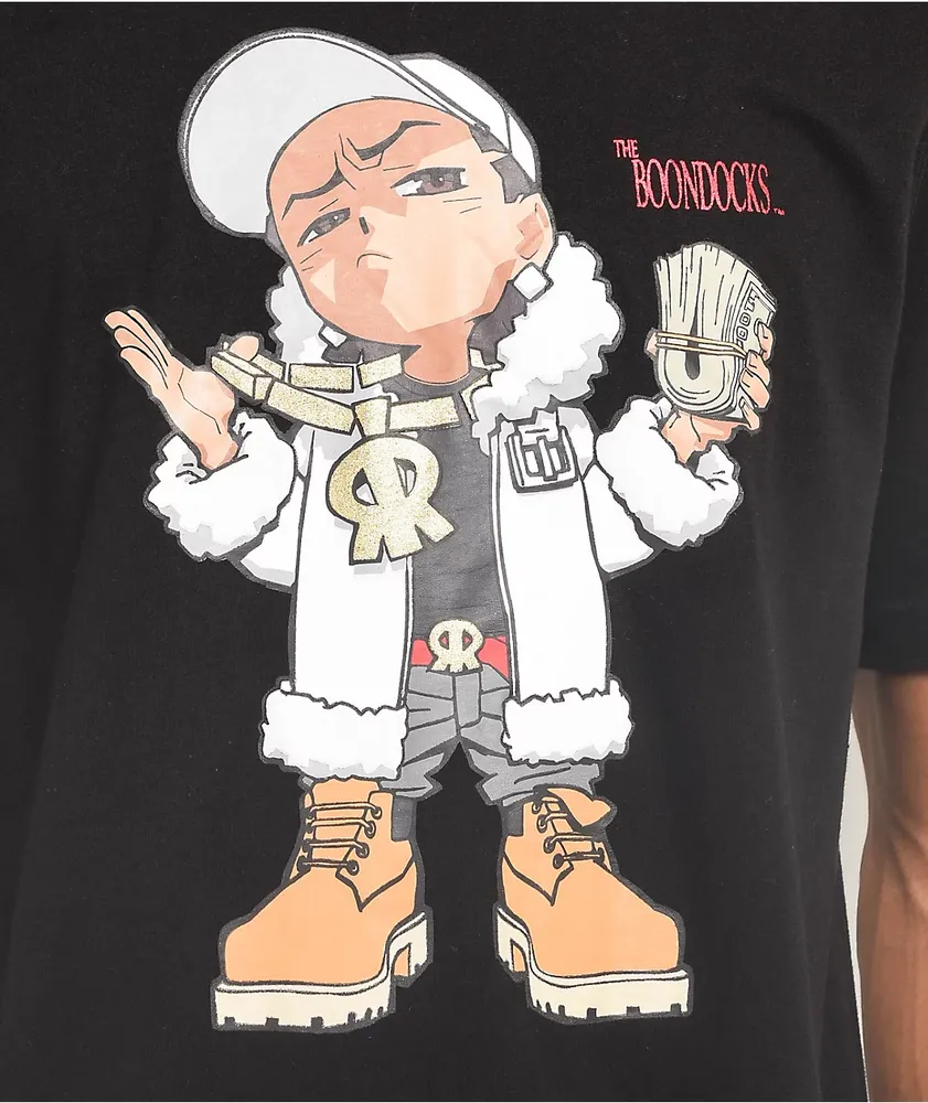 Boondocks The Boondocks Riley Big Dawgin' Black T-Shirt at