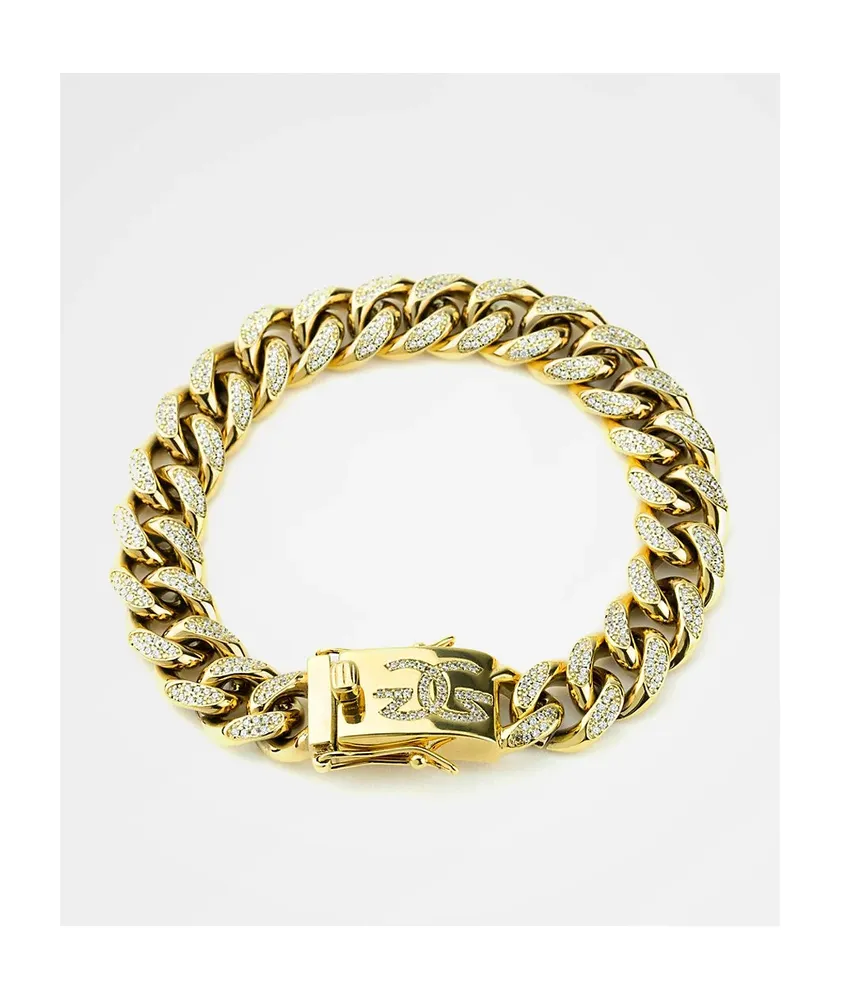 Gold gods new arrivals cuban link bracelet