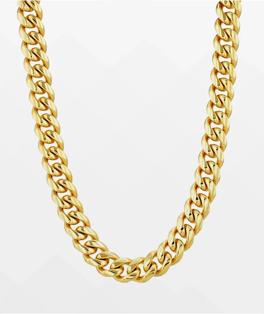 Gold gods clearance cuban link chain
