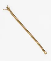 The Gold Gods Miami Cuban Link 6mm Yellow Gold Bracelet
