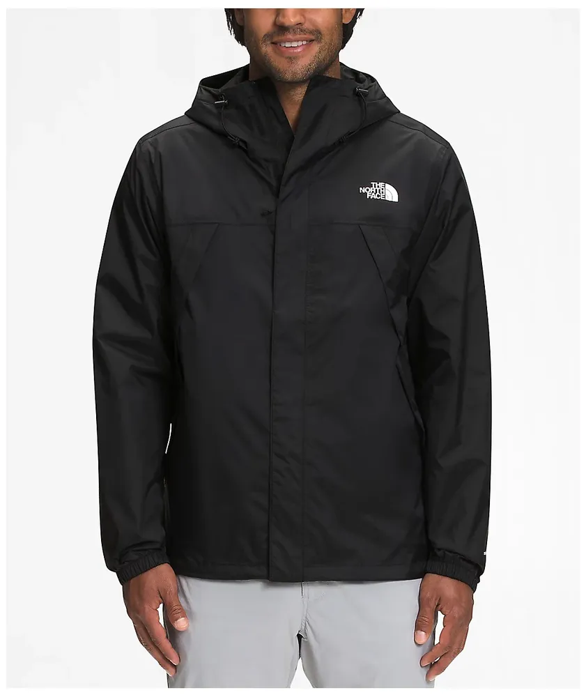 Black north face rain jacket online