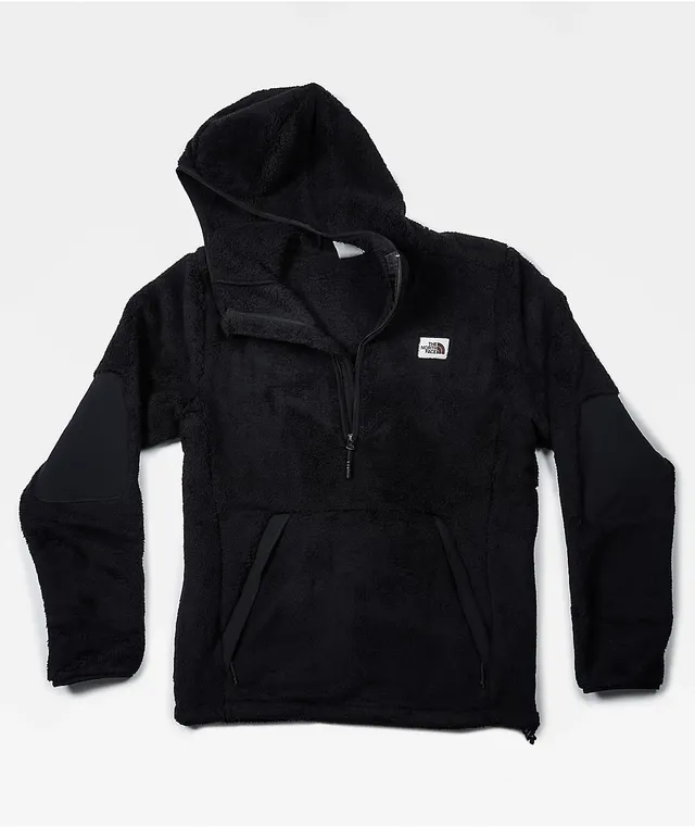 The North Face Campshire Black Tech Fleece Hoodie Willowbrook