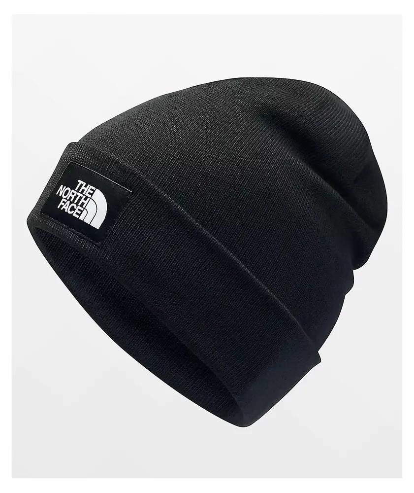 North face beanie black top