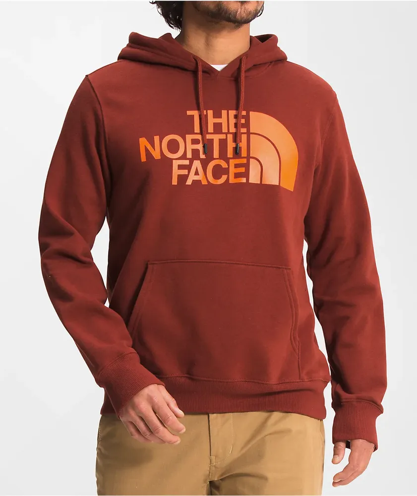 The North Face Half Dome Brick Red Hoodie Willowbrook Shopping