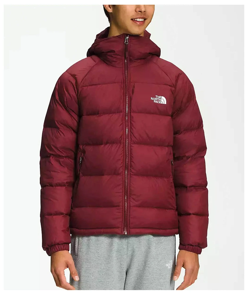 North face hooded puffer top