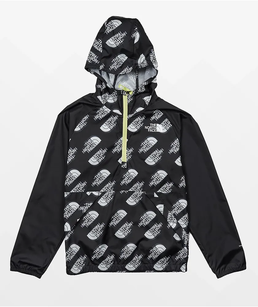 Kids black shop north face