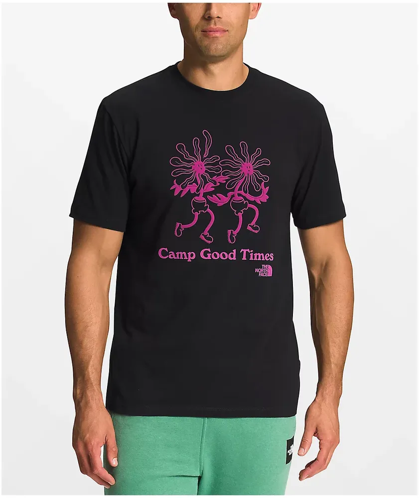 North face central logo t shirt discount