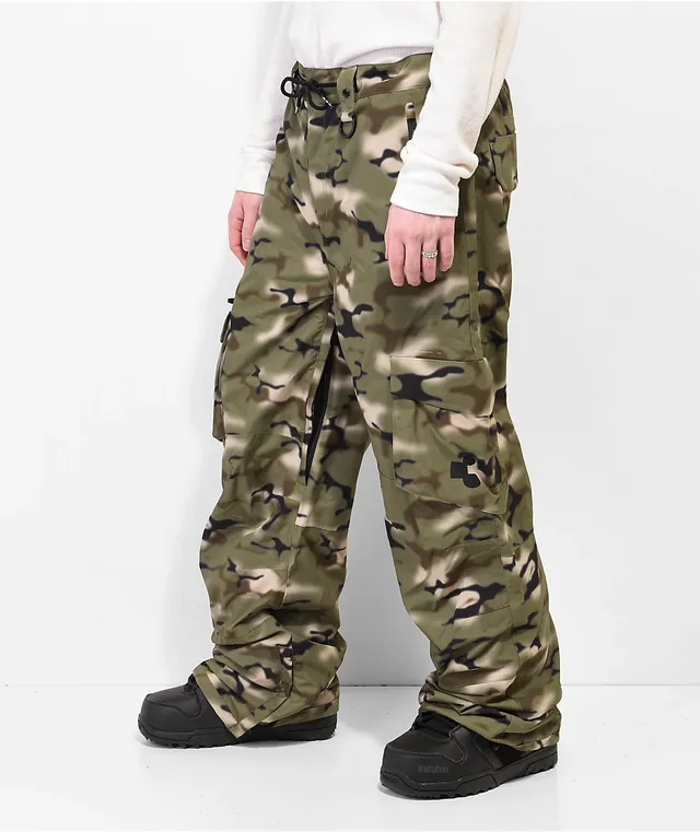 ThirtyTwo Blahzay Camo 15K Cargo Snowboard Pants Hamilton Place