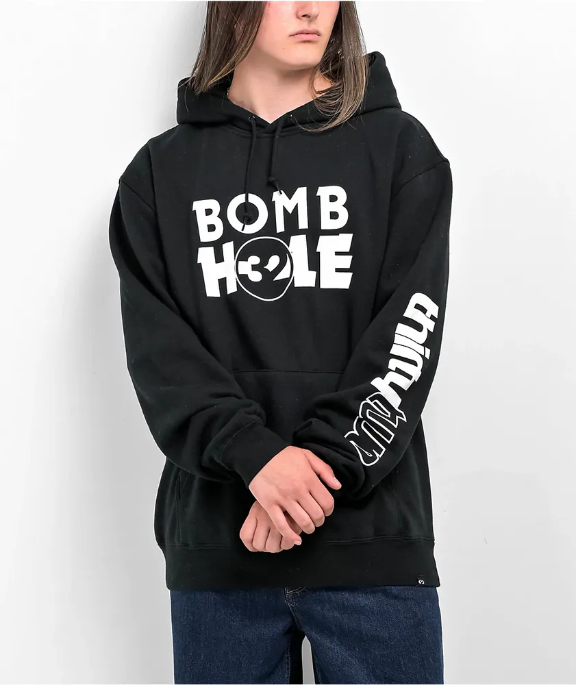 ThirtyTwo Bomb Hole Black Hoodie CoolSprings Galleria