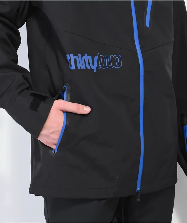 ThirtyTwo Grasser Black 15K Snowboard Jacket CoolSprings Galleria