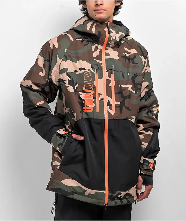 ThirtyTwo Lashed Camo 15K Snowboard Jacket CoolSprings Galleria