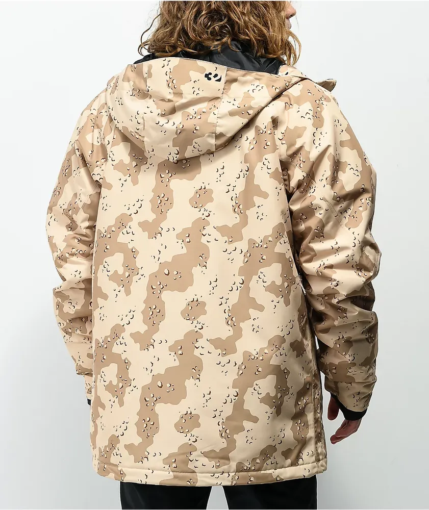 ThirtyTwo Lashed Insulated Camo 15K Snowboard Jacket Mall of