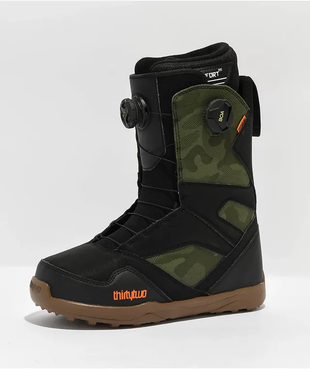 ThirtyTwo STW Double Boa Green Snowboard Boots 2024 CoolSprings
