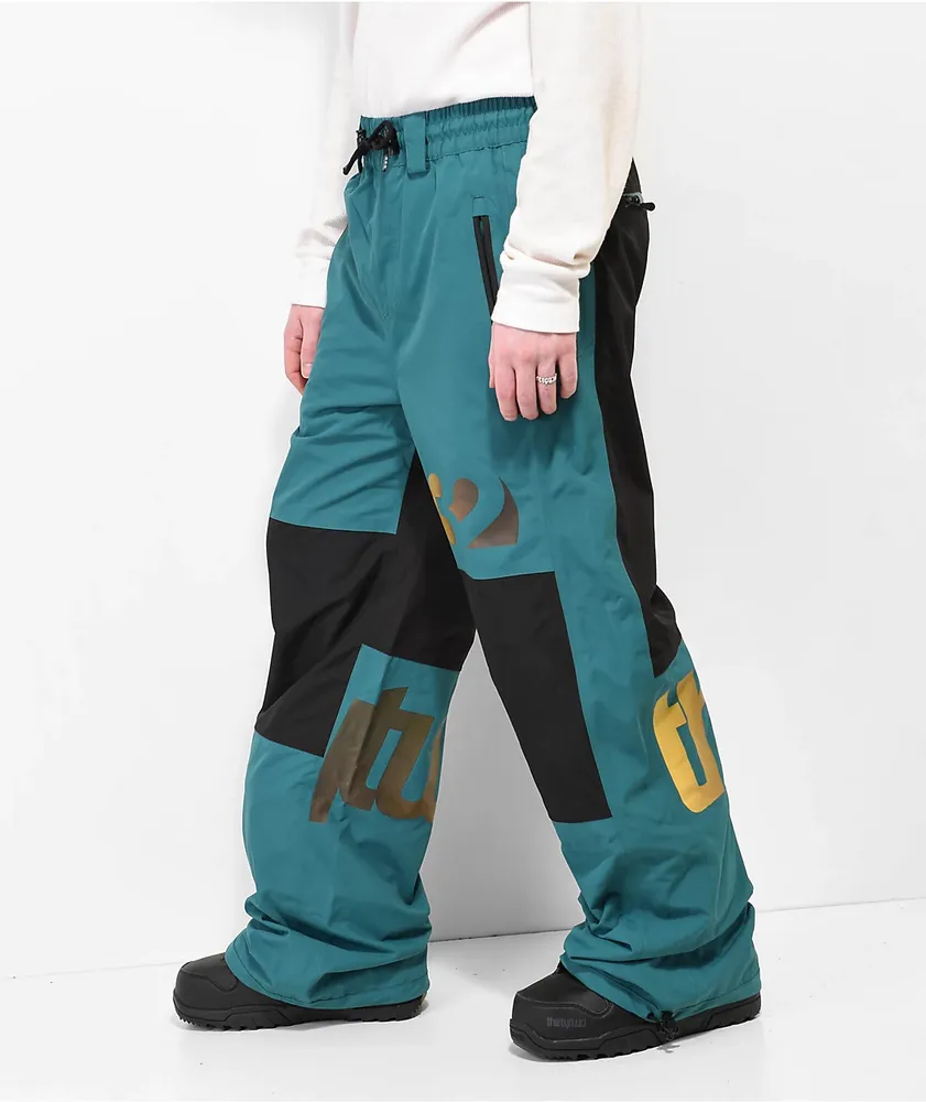 ThirtyTwo Sweeper Green 15K Snowboard Pants 2023 | Connecticut