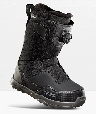 ThirtyTwo Kids Boa Black Snowboard Boots 2024 at Hamilton