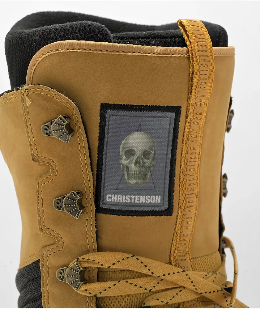 ThirtyTwo x Chris Christenson Bandito Yellow Snowboard Boots 2023