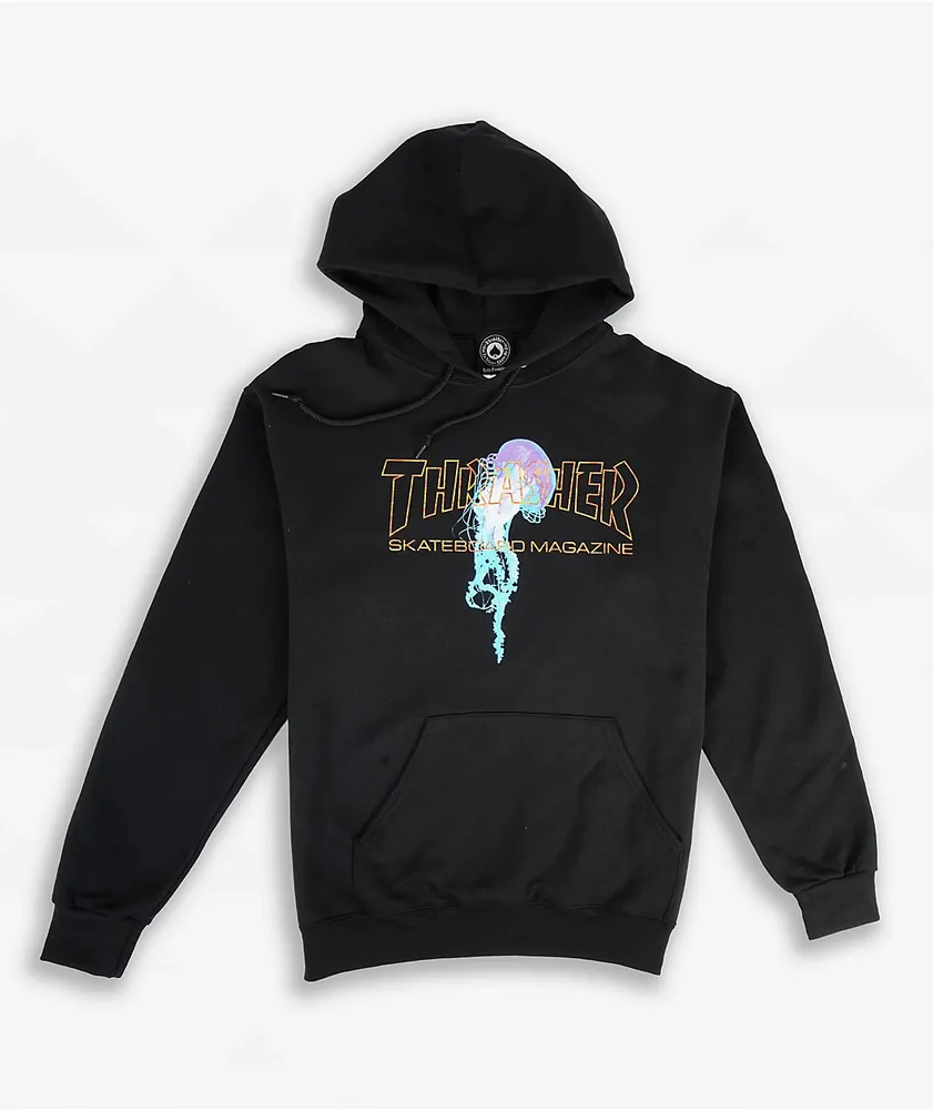 Thrasher Atlantic Drift Black Hoodie Willowbrook Shopping Centre