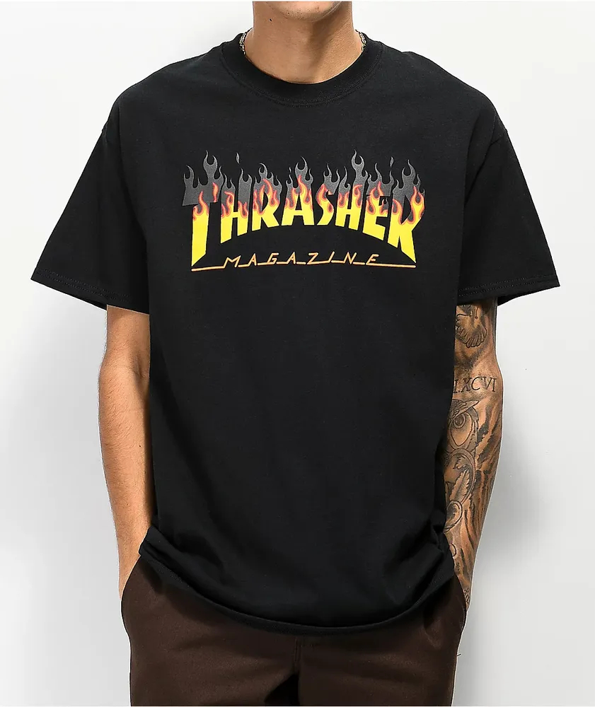 Thrasher skateboard clearance t shirt