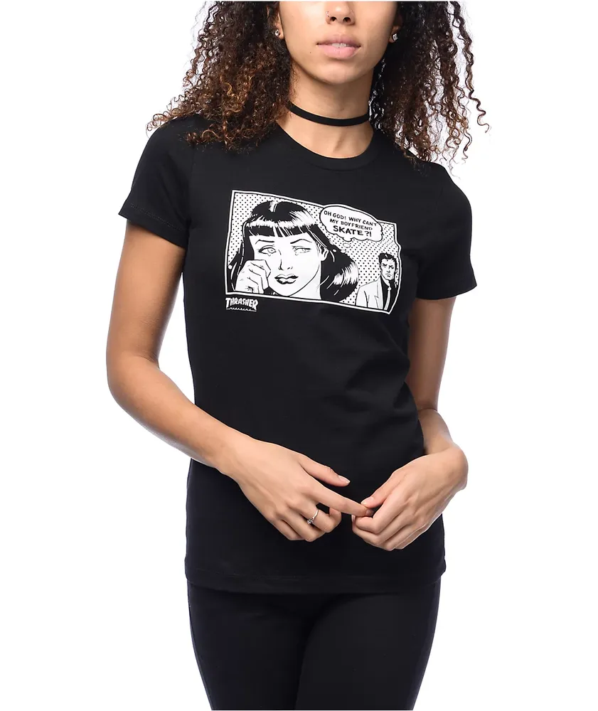 Thrasher boyfriend top