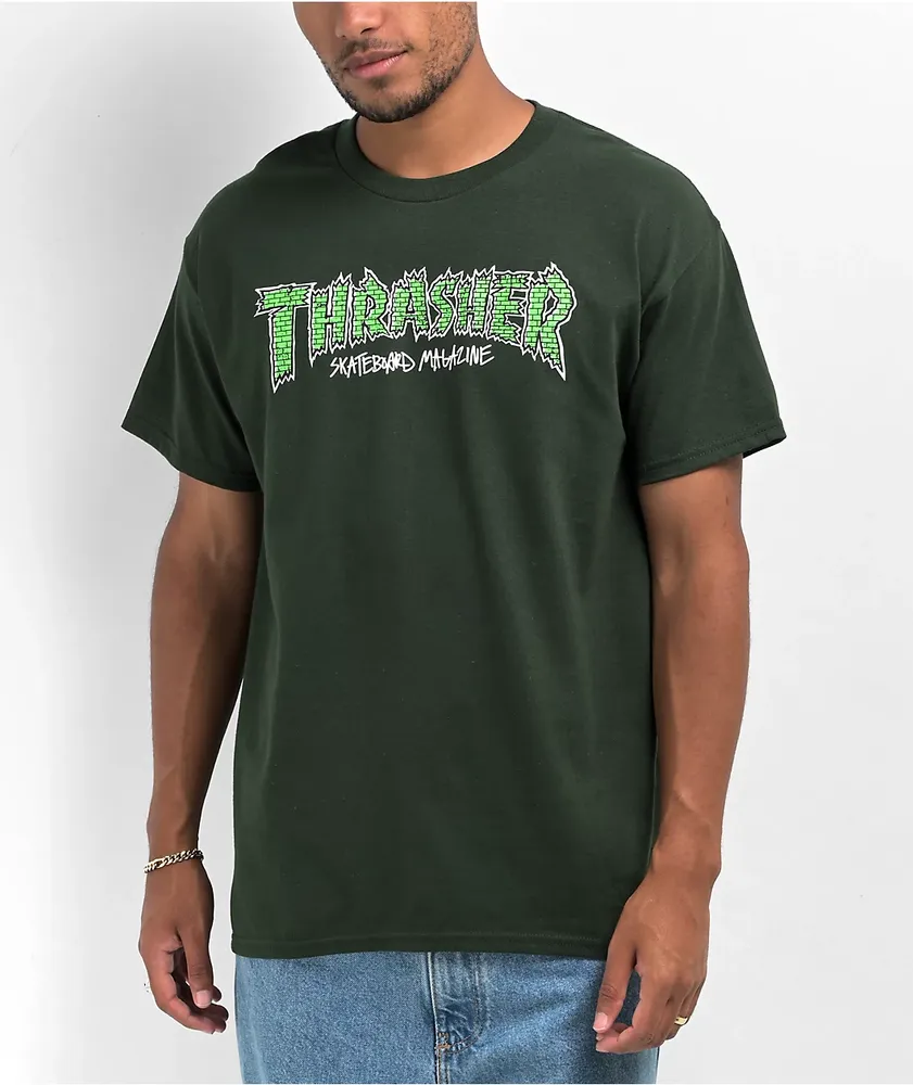Green thrasher on sale t shirt