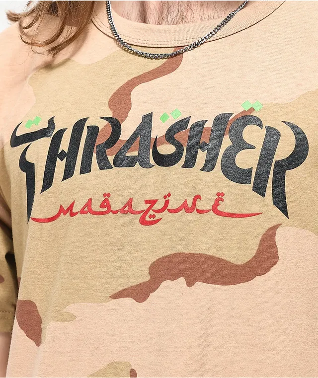 Thrasher camo t shirt deals