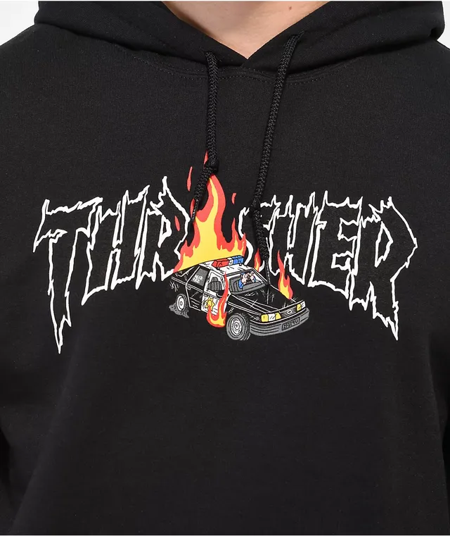 Cop shop car hoodie