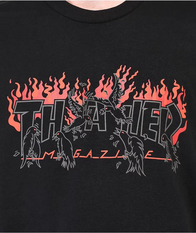 Thrasher top crows tee