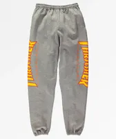 Black thrasher sweatpants clearance