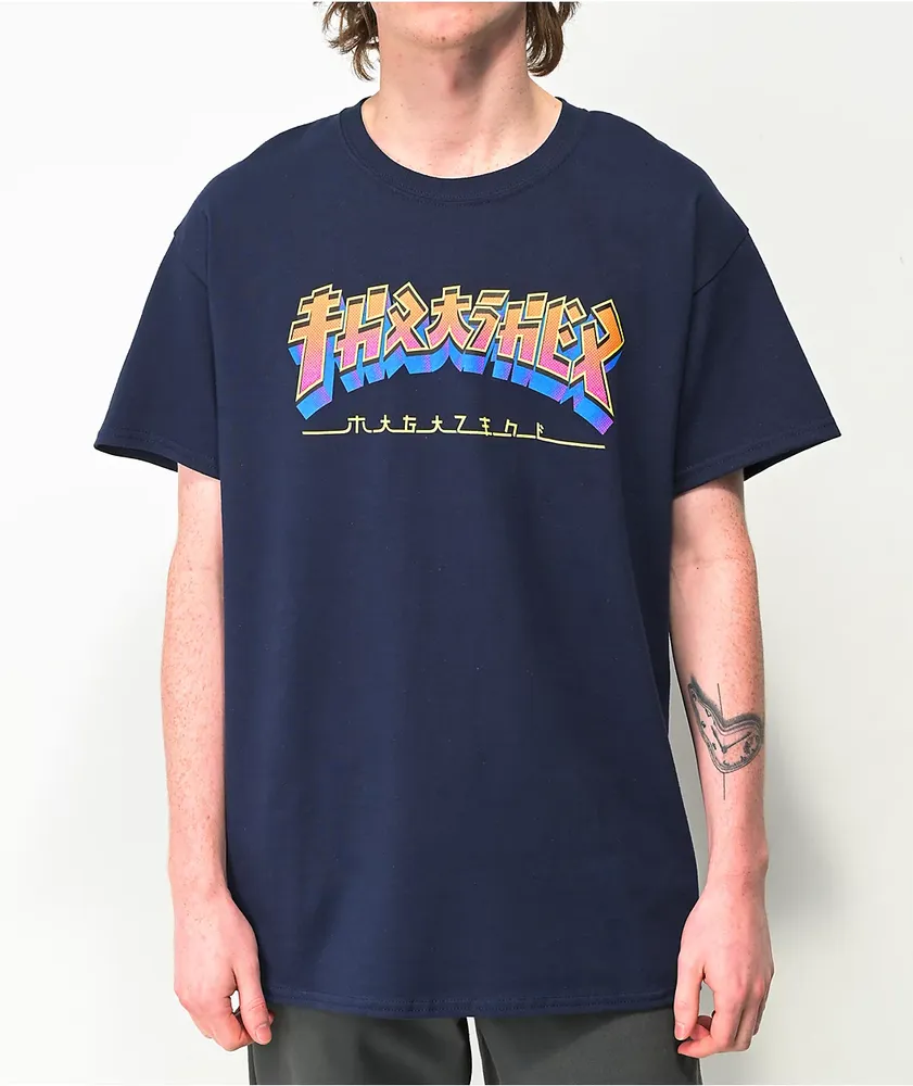 Thrasher godzilla shirt hot sale