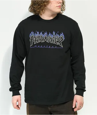 Thrasher godzilla shirt top