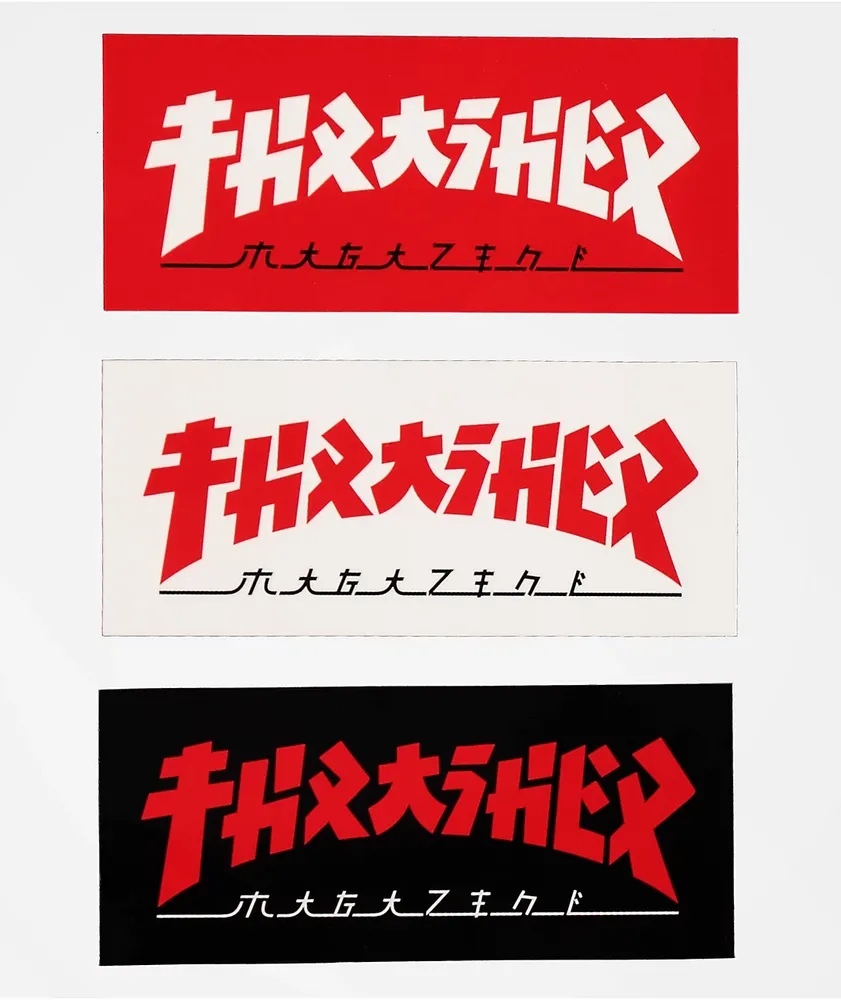 Thrasher red cheap logo