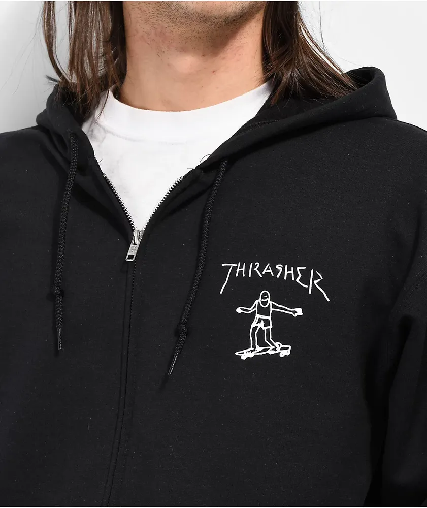 Thrasher Gonz Black Zip Hoodie Mall of America