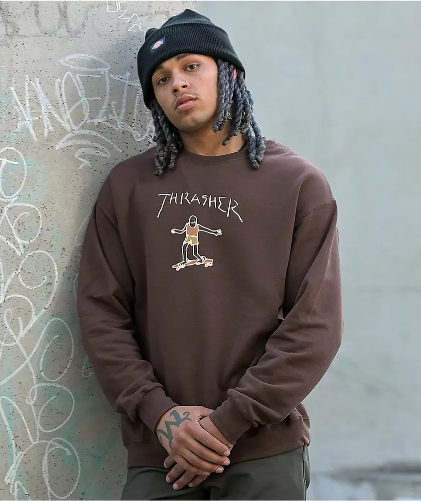 Thrasher crewneck sweater cheap