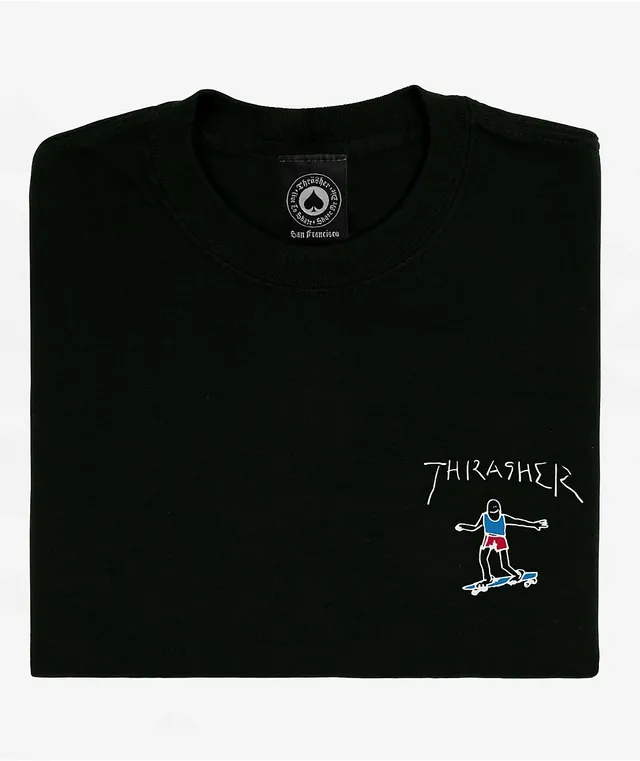 Thrasher Gonz Logo Navy T Shirt The Pen Centre