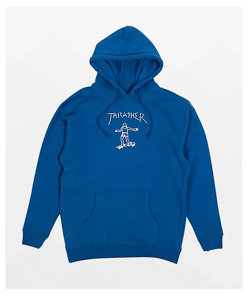 Thrasher Gonz Royal Blue Hoodie Willowbrook Shopping Centre