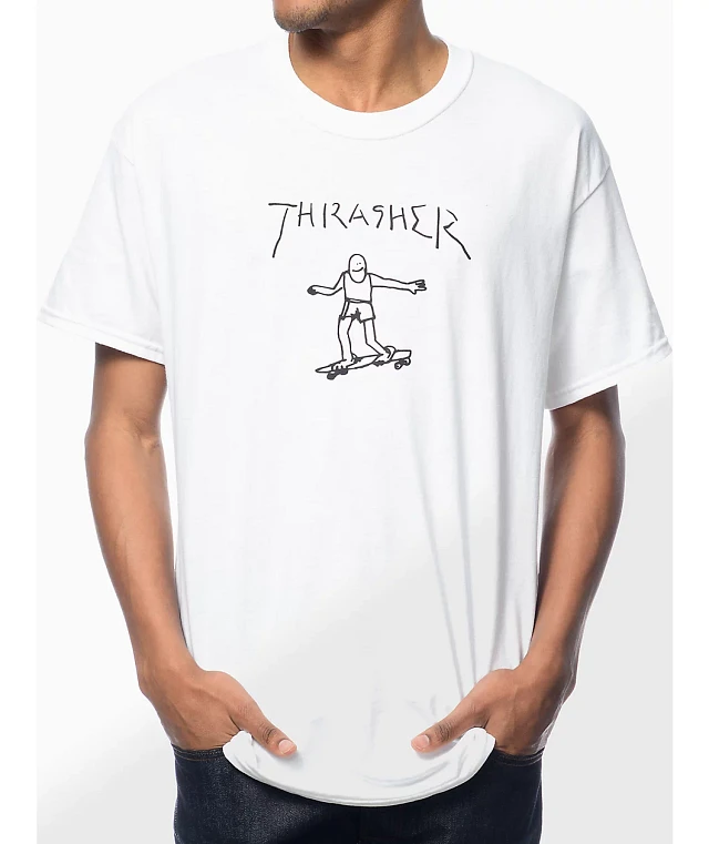 Thrasher Gonz White T-Shirt | MainPlace Mall